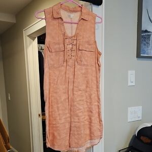 SO Women's Mini Dress in Peach